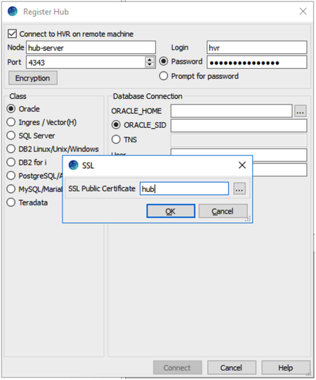 Register Hub with SSL