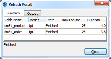 SC-Hvr-QSG_Oracle_RefreshResult.png