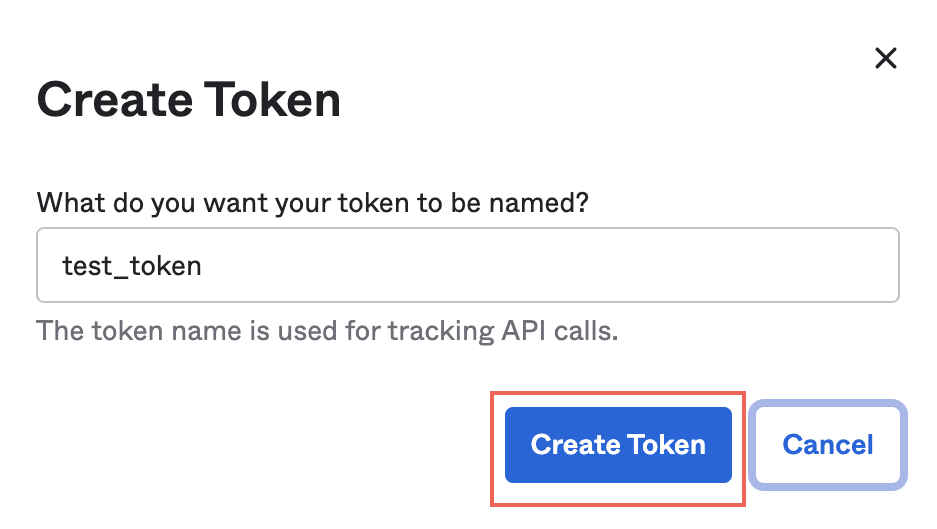 Name and Create Token