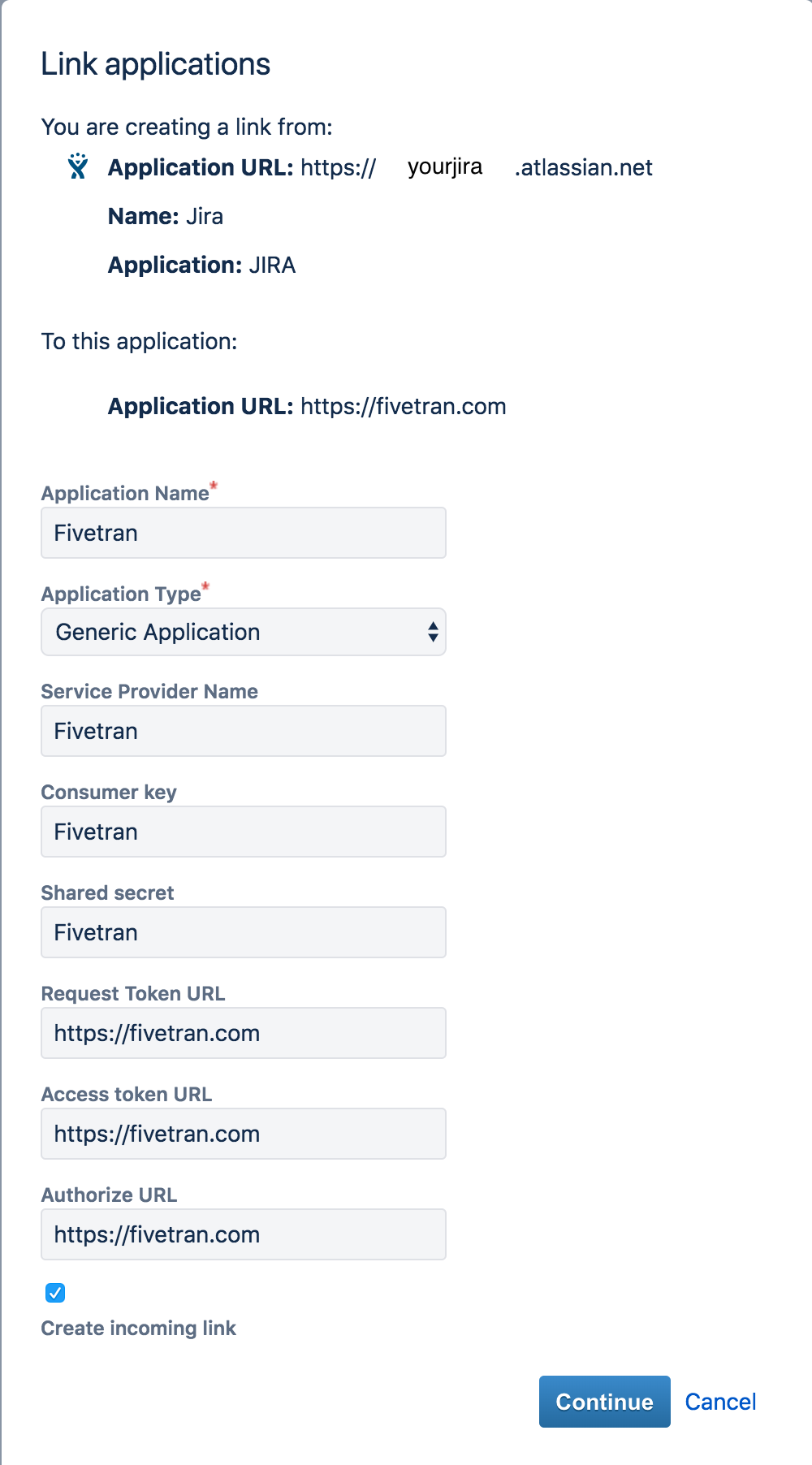 Jira App Link 1st Page