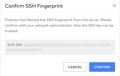 Connector setup page