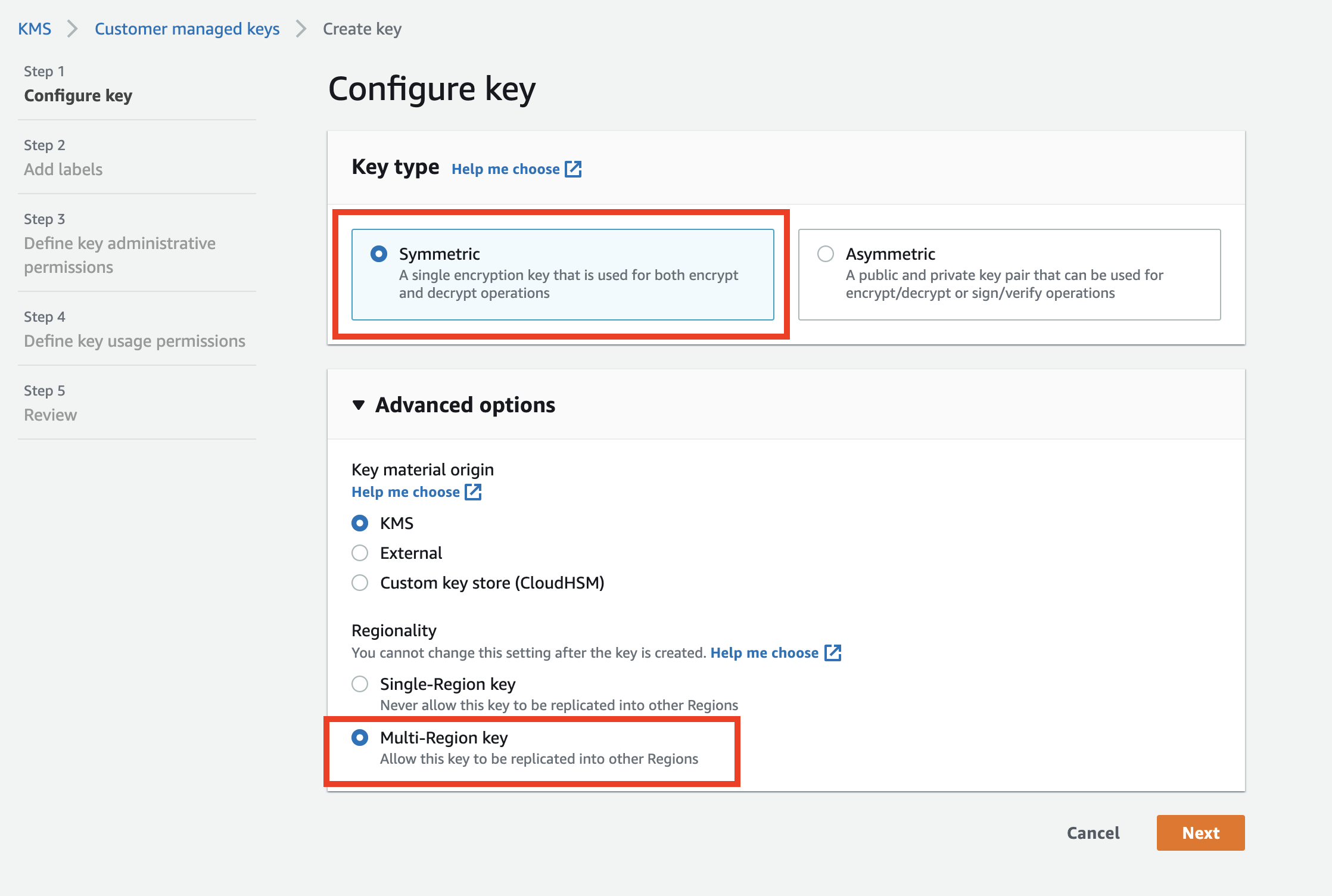 Key Settings