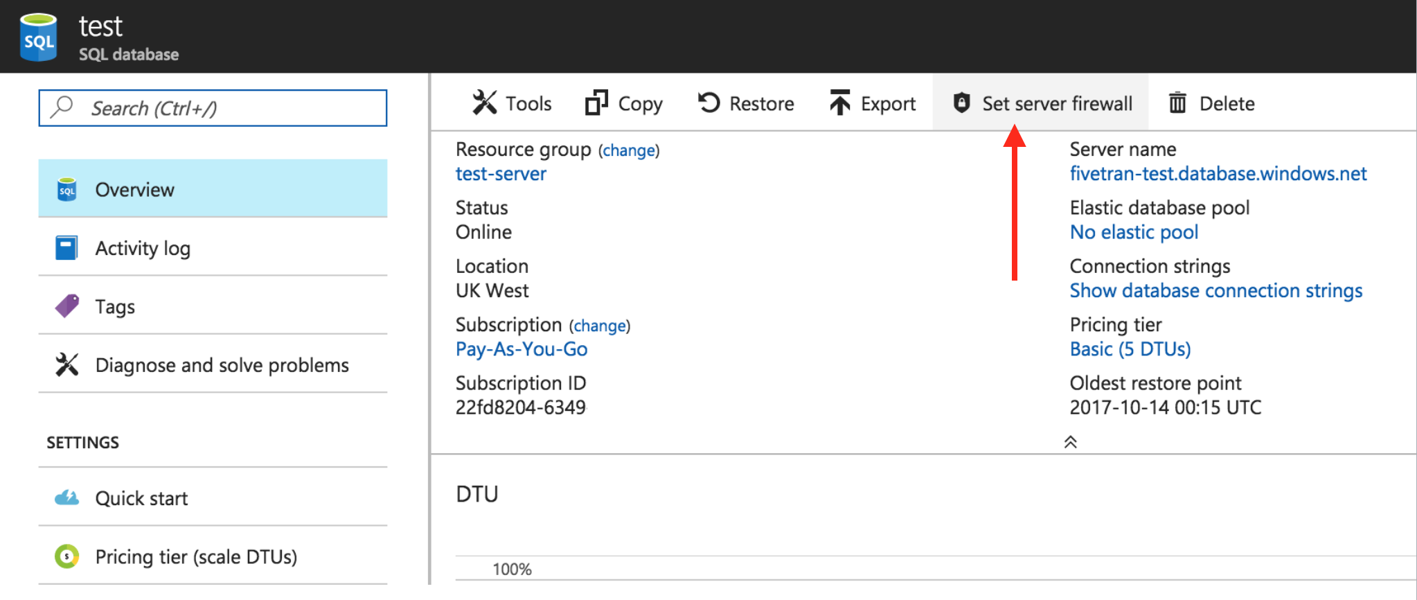 azure-click-set-server-firewall