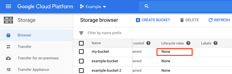 Select_Bucket's_lifecycle_rule