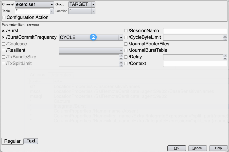 BurstCommitFrequency Setting