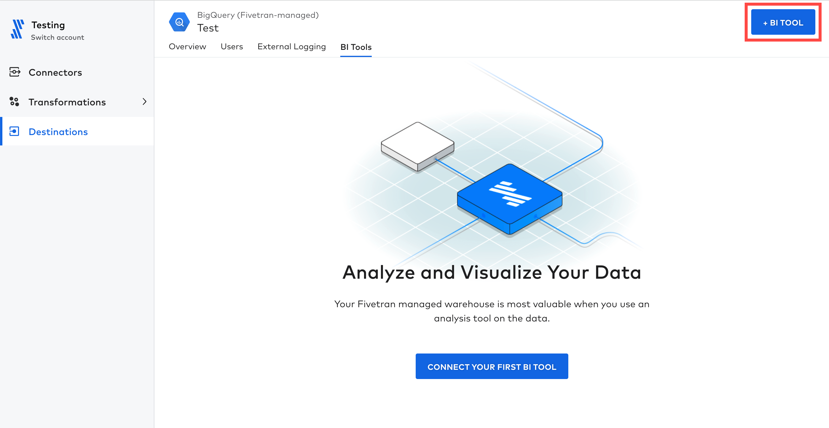 connect BI tool