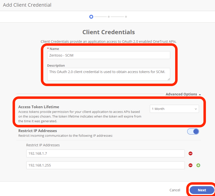 Client Credentials