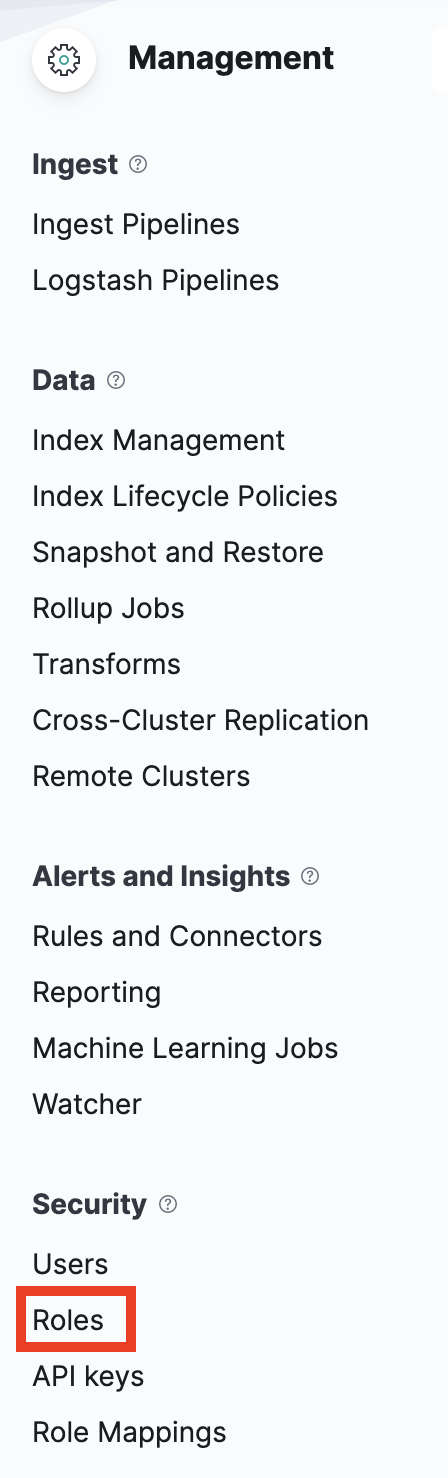 elastic-cloud-role-menu