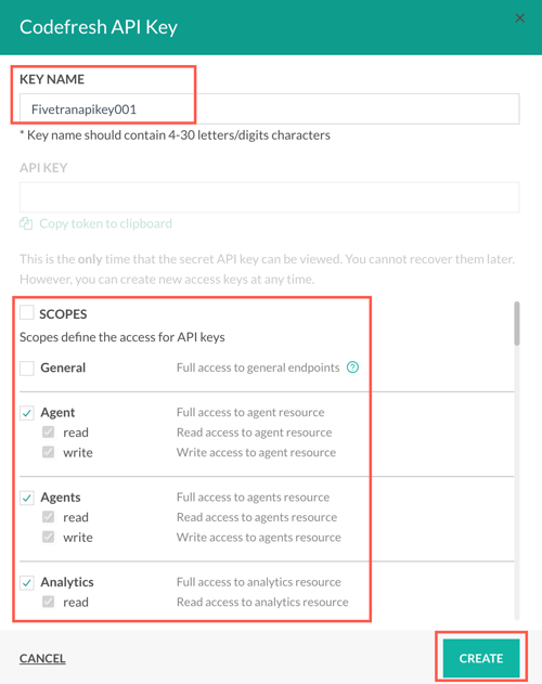 Generate API Key