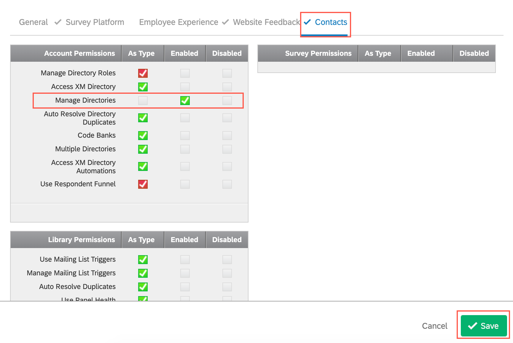 Manage Directory