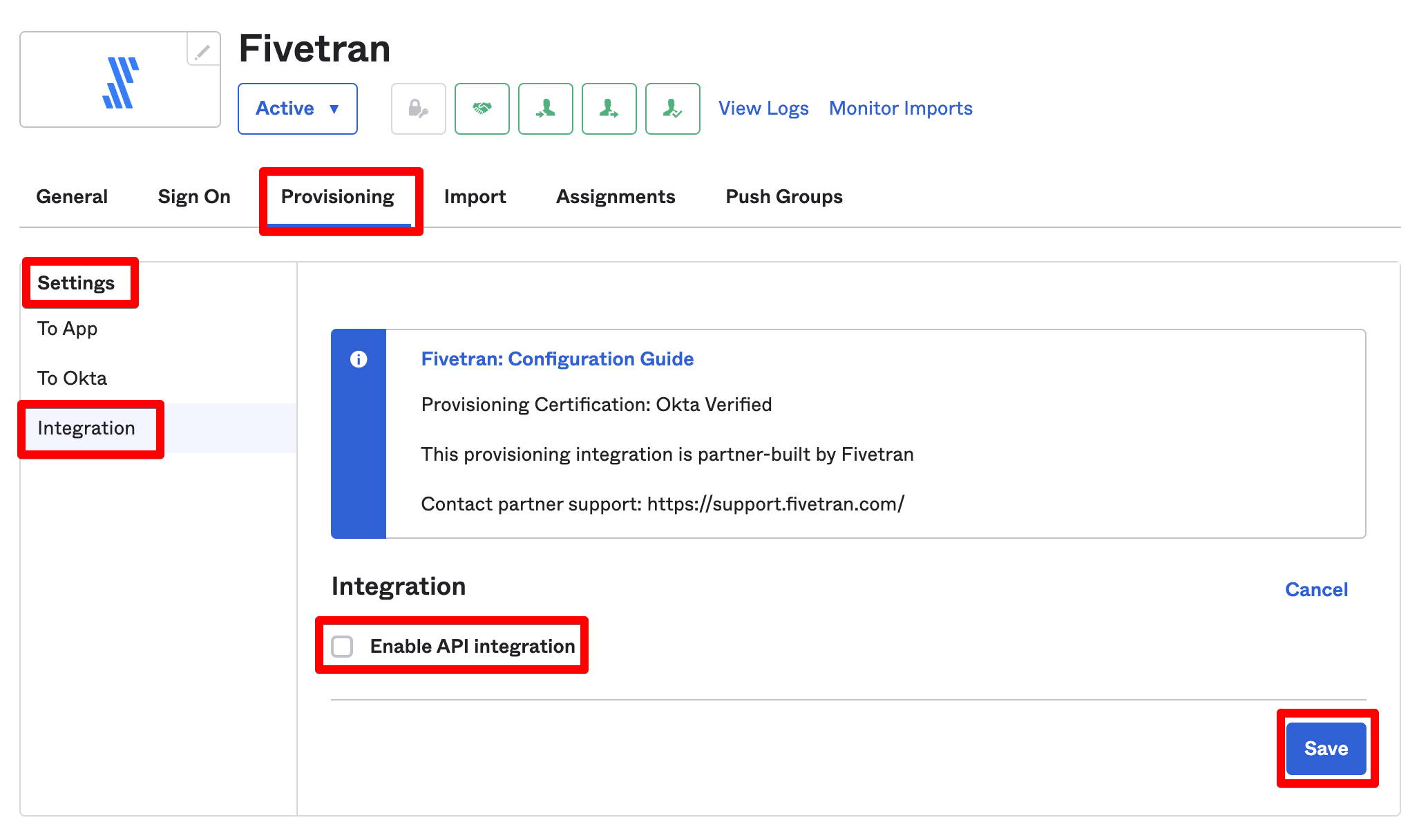 Re-authenticate to SCIM API