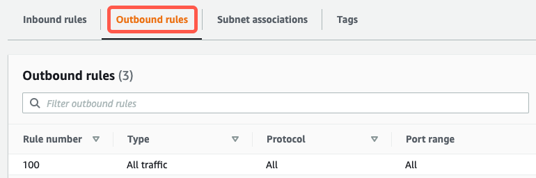 MySQL-rds-click-outbound-rules